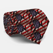 American NeckTie Stropdas (Opgerold)