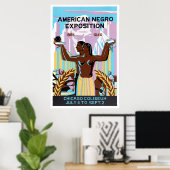 American Negro Exposition, Chicago, Illinois, 1940 Poster (Thuiskantoor)