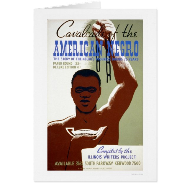 American Negro Story 1940 WPA (Voorkant)