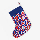 American Nested Hexagon Kerstmis in juli Voorraad Kleine Kerstsok (Achterkant (Hangend))