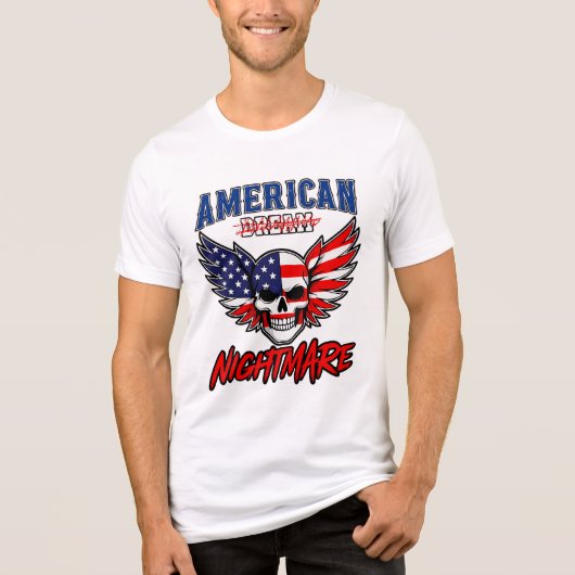 American Nightmare: A Dream beroemd gemaakt Tri-Blend Shirt (Voorkant)