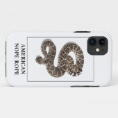 American Nope Rope - Rattlesnake Snake Danger Case-Mate iPhone Case (Achterkant (horizontaal))