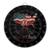 American Northern Irish Ancestry Dart Board Dartbord (Voorkant)