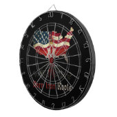 American Northern Irish Ancestry Dart Board Dartbord (Voorkant Rechts)