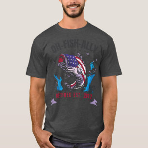 American O-Fish-Ally Gepensioneerd Sinds 2022 Viss T-shirt