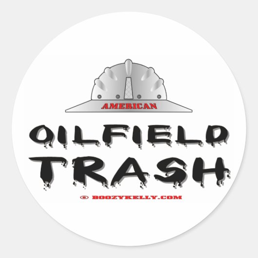 American Oilfield Trash Sticker (Voorkant)