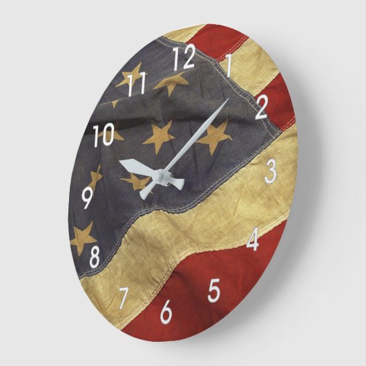 AMERICAN OLD FLAG GROTE KLOK (Hoek)