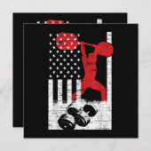 American Olympic Weightlift Kaart (Voorkant / Achterkant)