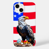 American Origami Eagle  Case-Mate iPhone Case (Achterkant)