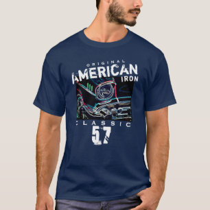American Original Iron Classic 57 auto T-shirt