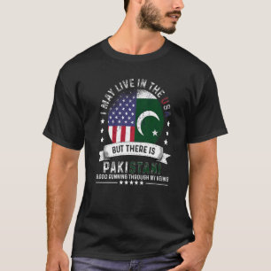 American Pakistani Home of US Patriot American Pak T-shirt