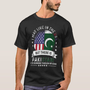 American Pakistani Home of US Patriot American Pak T-shirt