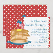 American Pancake Breakfast Kaart (Voorkant / Achterkant)