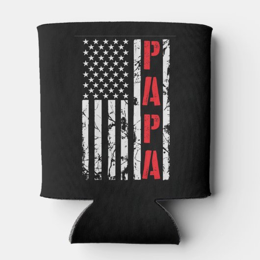 American Papa Blikjeskoeler (Achterkant)