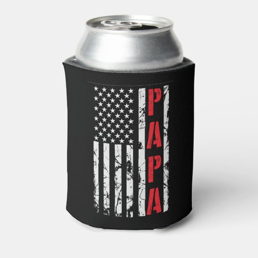 American Papa Blikjeskoeler (Blikje Achterkant)