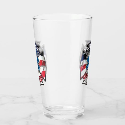 American Paramedic Fire Dept. Glas (Rechts)