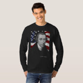 American patrick henry Eyes Flag Country T-shirt (Voorkant volledig)