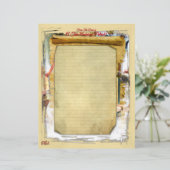 American Patriot Briefpapier papierblad 8.5x11 (Staand voorkant)