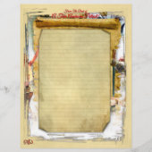 American Patriot Briefpapier papierblad 8.5x11 (Voorkant)