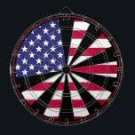 American Patriot Dartboard & Flag USA/darts game Dartbord<br><div class="desc">Dartboard: Verenigde Staten van Amerika & Amerikaanse vlag (VS),  liefhebbers van plezier in het gezin - houd van mijn land,  zomerspelen,  vakantie,  vaders dag,  verjaardagsdag,  universiteitsstudenten/sportfans</div>