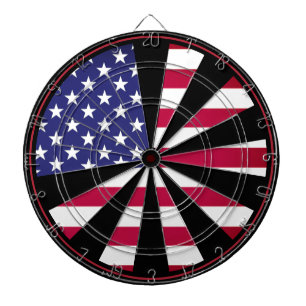 American Patriot Dartboard & Flag USA/darts game Dartbord