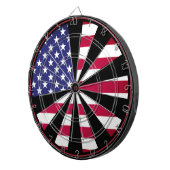 American Patriot Dartboard & Flag USA/darts game Dartbord (Voorkant Rechts)