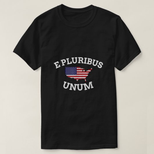 American Patriot E Pluribus Unum Verenigde Staten4 T-shirt (Design voorkant)