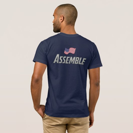 American Patriot T-Shirt (Achterkant volledig)
