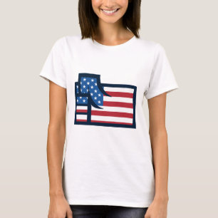 American Patriotic Fist T-shirt