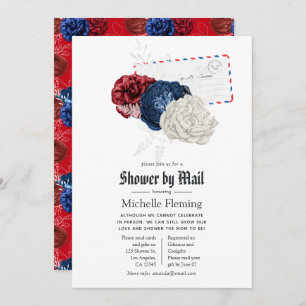 American Patriotic Shower by Mail Kaart