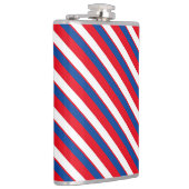 American patriotic Vinyl Wrapped Flask Heupfles (Rechts)