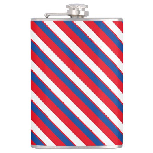 American patriotic Vinyl Wrapped Flask Heupfles (Voorkant)