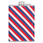 American patriotic Vinyl Wrapped Flask Heupfles (Achterkant)