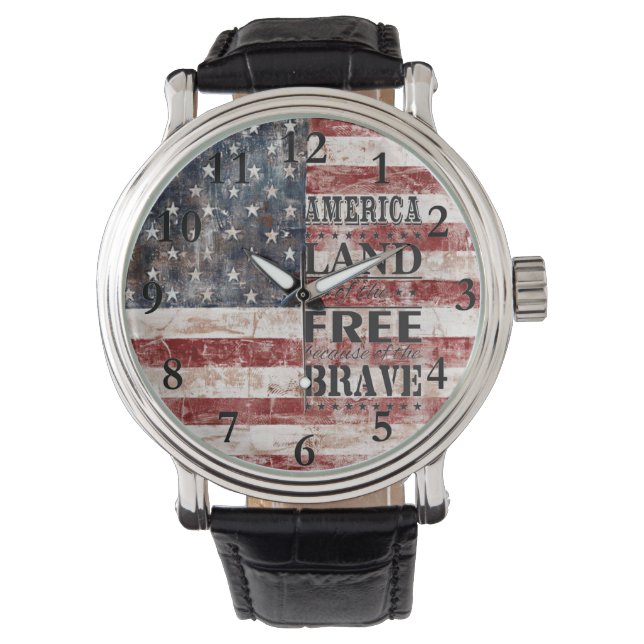 American Patriotic Watch Horloge (Voorkant)