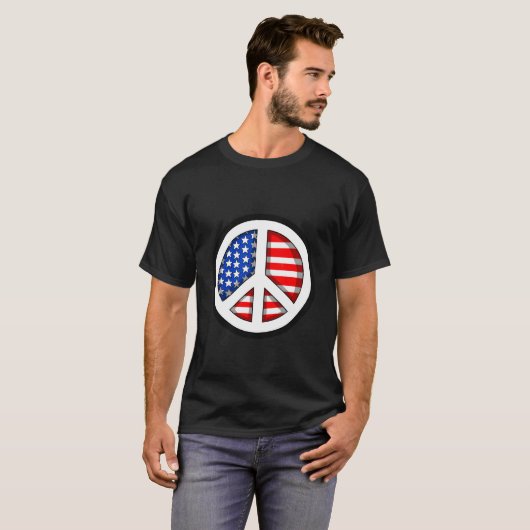 American Peace T-shirt (Voorkant volledig)