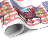 American Pharoah 2015 Cadeaupapier (Rol Hoek)