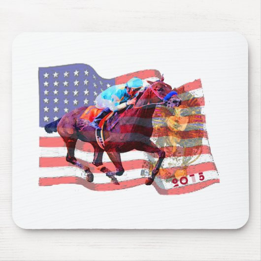American Pharoah 2015 Muismat (Voorkant)