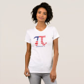 American Pi - Gepersonaliseerd T-shirt (Voorkant volledig)