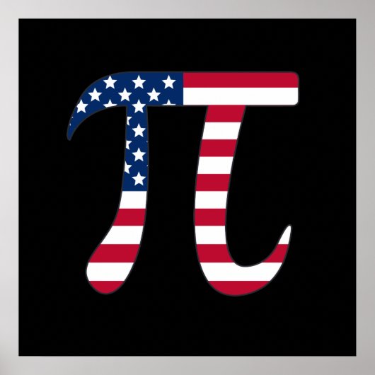 American Pi Poster (Voorkant)