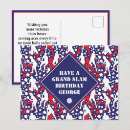 American Pickleball Grand Slam Birthday Briefkaart