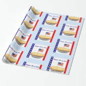 American Pie Cadeaupapier (Uitgerold)