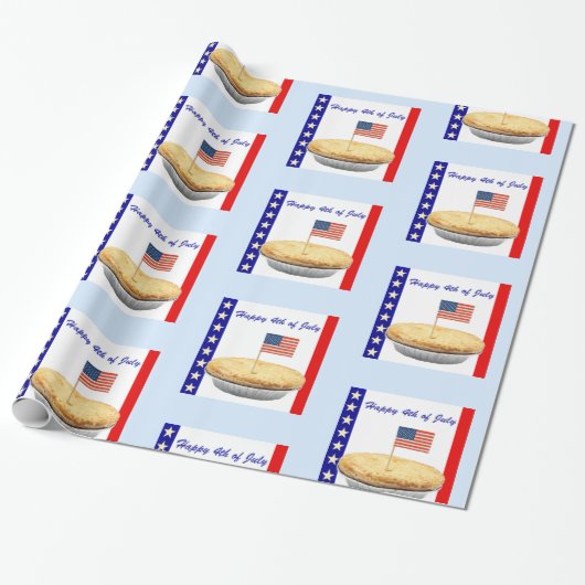 American Pie Cadeaupapier (Uitgerold)