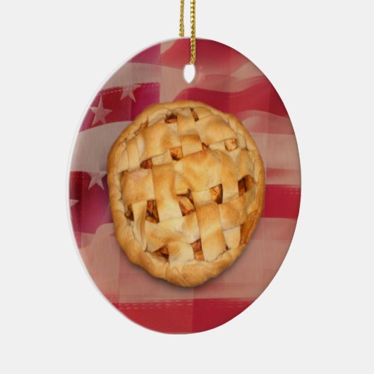 American Pie Keramisch Ornament (Rechts)