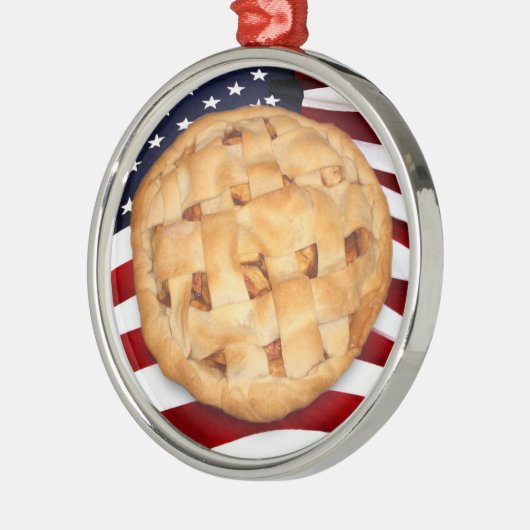 American Pie Metalen Ornament (Links)