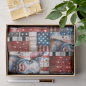 American Pig Boerderij volkskunst Tissuepapier (Geschenk)