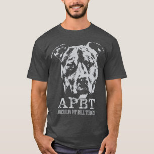 American Pit Bull Terrier APBT (3) T-shirt