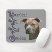 American Pit Bull Terrier (APBT) Mousepad Muismat (Met muis)