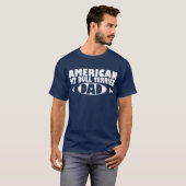 American Pit Bull Terrier Dad T-shirt (Voorkant volledig)