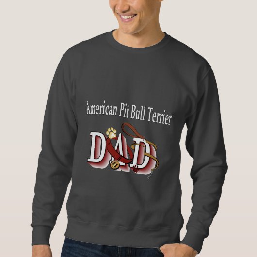 American Pit Bull Terrier Dad Trui (Voorkant)