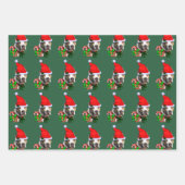 American Pit Bull Terrier Kerstmis Inpakpapier Vel (Voorkant 2)